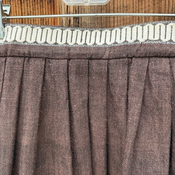 Vintage Woven Ethnic Embroidered Guatemalan Skirt - Picture 5 of 9